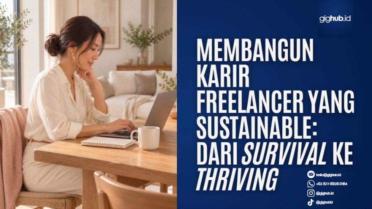 Cara Menjadi Freelancer Yang Berkelanjutan