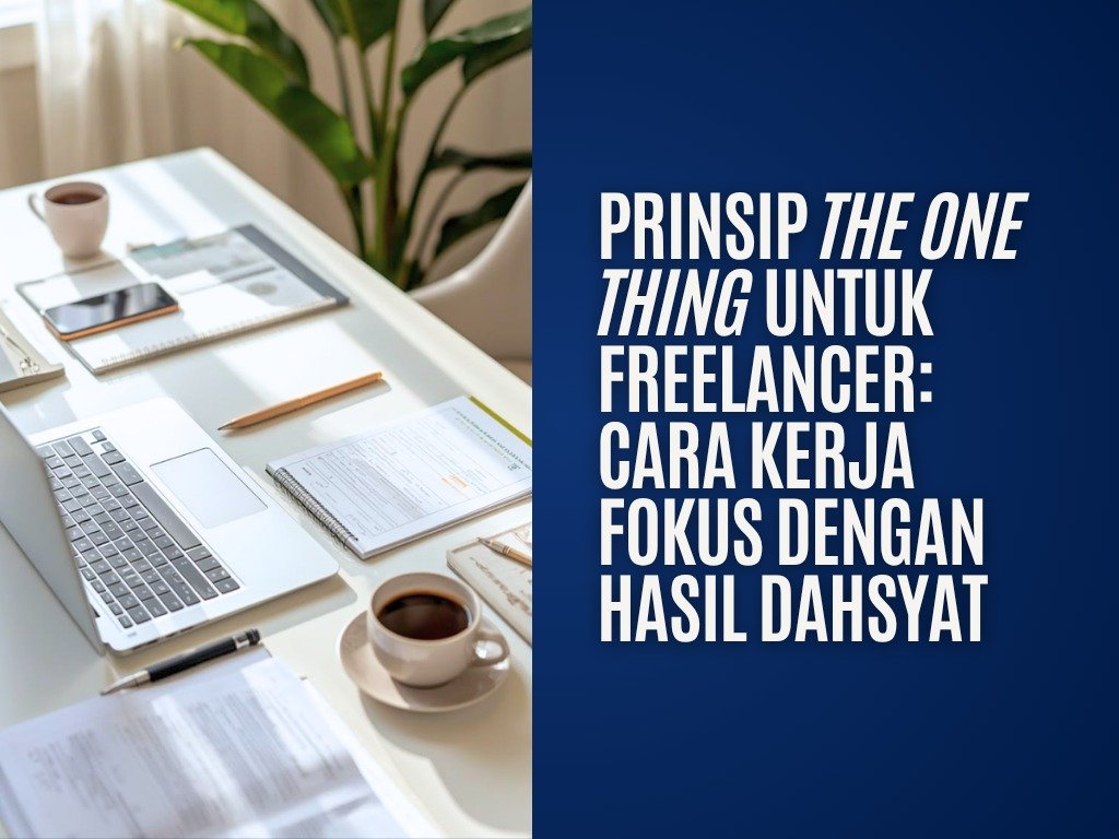 Prinsip The One Thing untuk Freelancer: Cara Kerja Fokus dengan Hasil Dahsyat