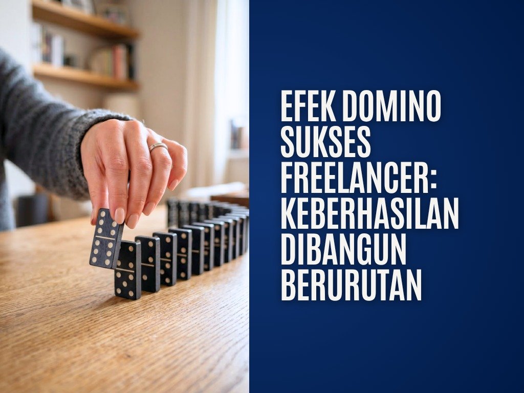 Efek Domino Sukses Freelancer: Keberhasilan dibangun Berurutan