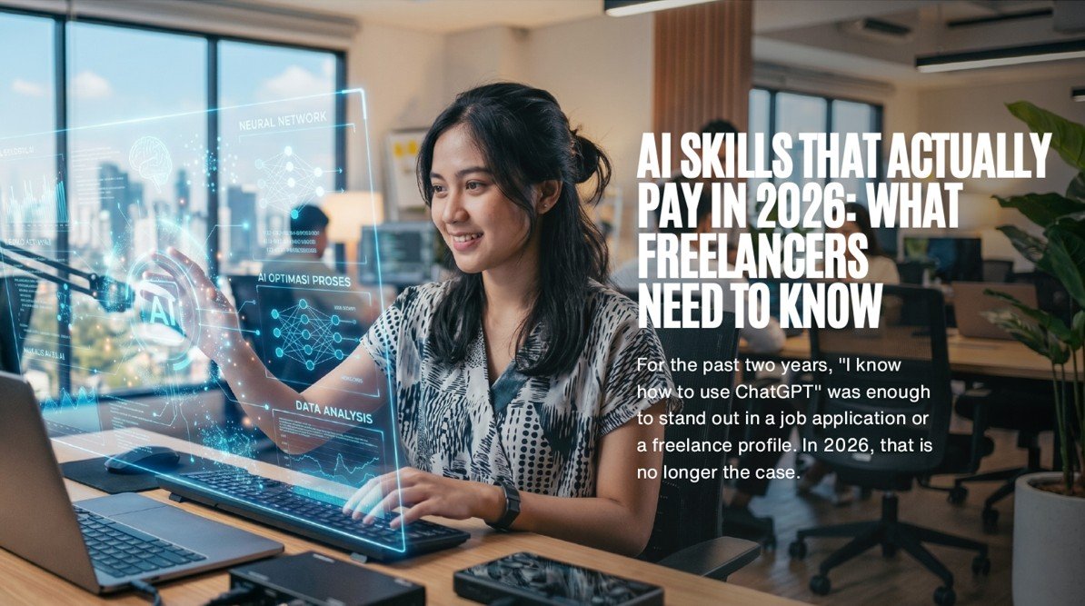 AI Skills That Actually Pay in 2026: What Freelancers Need to Know