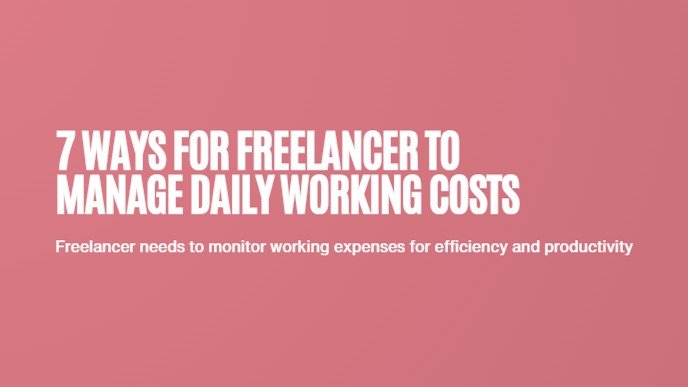 7 Cara Freelancer Mengelola Biaya Kerja Sehari-hari Dari Software hingga Equipment